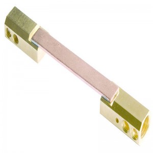 EBW Manganese Copper Shunt with Brass Terminal Description