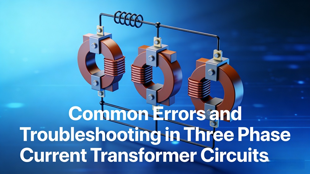Common Errors and Troubleshooting in Three Phase Current Transformer Circuits
