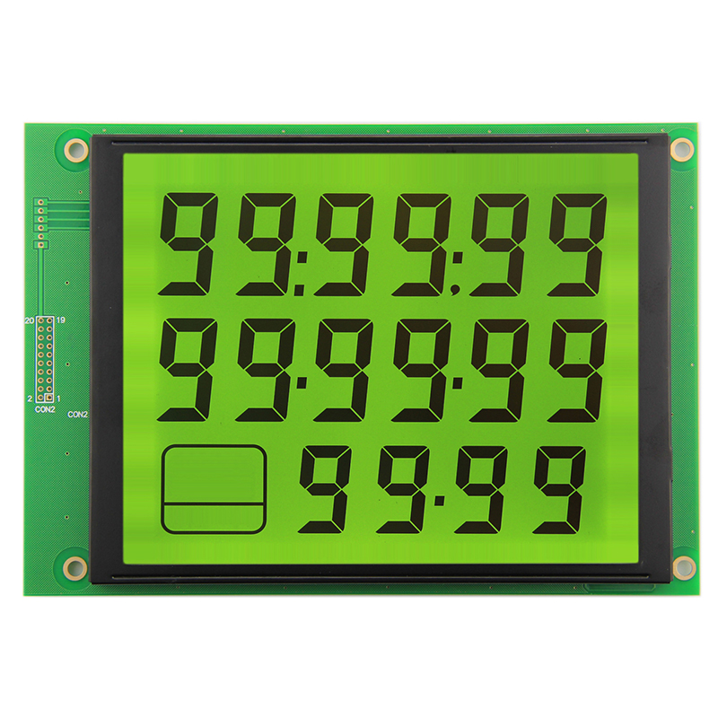 Bagéan LCD Témbongkeun Modul COB pikeun Méter Listrik (2)