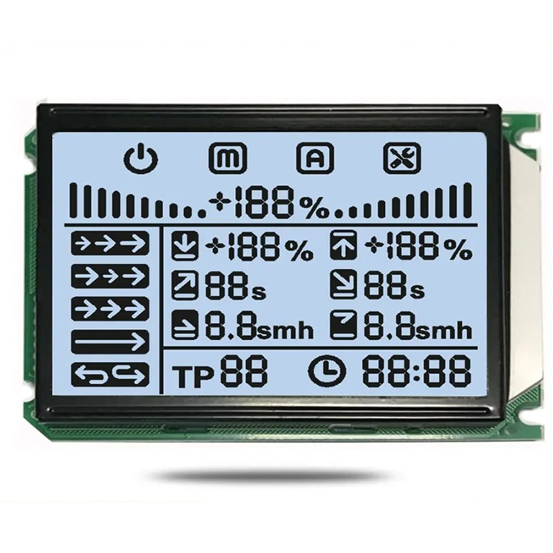Сегментен LCD дисплей COB модул за електромер (5)