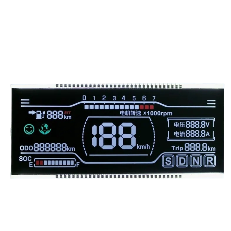 ផ្នែកអេក្រង់ LCD TNHTNFSTN សម្រាប់ Smart Meter (2)